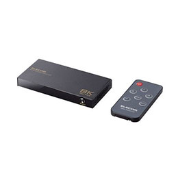 【百貨店SALEでP最大限度47倍】エレコム HDMIうつり変わり器(3界面) DH-SW8KP31BK