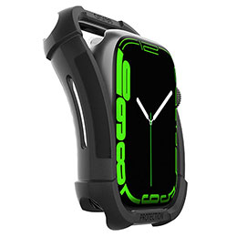 【マラソンでP最大49倍】araree FLEXIELD ソフトケースfor Apple Watch Series 7 45 ブラック Apple Watch用カバー AR22415AW