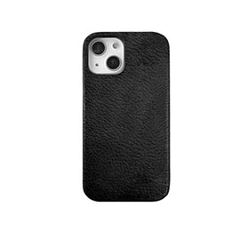 【マラソンでポイント最大47.5倍】abbi SIGNATURE VINTAGE イタリアンレザーバックカバー for iPhone 14 ブラック 背面カバー型 ABS24052i14BK|インテリアの壱番館