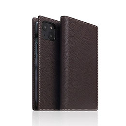 【尖んがり20倍】SLG Design Full Grain Leather Case for iPhone 14 赤銅色皮膚軟化剤 万覚え帳型 SD24308i14BC