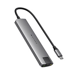 【ポイント20倍】HYPER HyperDrive SLAB 7-in-1 USB-Cハブ HP-HD22HGR