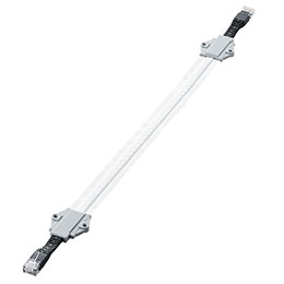 【ポイント20倍】【3個セット】 エレコム CAT6A準拠すき間用LANケーブル(屋外対応版) LD-VAPF6A/SV04X3