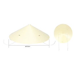 【マラソンでP最大49倍】【10個セット】 ARTEC ワンタッチ花笠(樹脂製) ATC2233X10