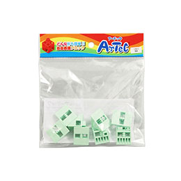 【ポイント20倍】【8P×10セット】 ARTEC Artecブロック 三角A 薄緑 ATC77807X10
