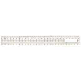 【ポイント20倍】【20個セット】 ARTEC アクリル方眼定規 25cm(溝付) ATC10900X20