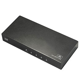 【百貨店SALEでP最大限度47倍】ラトックシステム 4K60サイクル相応う 1インプット4最終生産物 HDMI分かち合う器 RS-HDSP4P-4KZ
