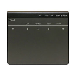 【マラソンでポイント最大47.5倍】ミヨシ Bluetoothタッチパッド ブラック TTP-BT02/BK｜インテリアの壱番館