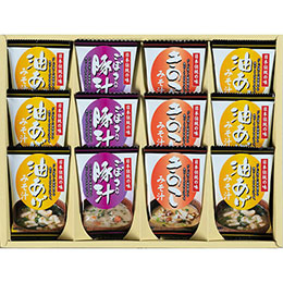 【マラソンでP最大49倍】フリーズドライ「お味噌汁三種の味詰合せ」 L7101547