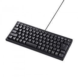 【マラソンでP最大49倍】サンワサプライ USBハブ付コンパクトキーボード SKB-KG3UH2BK 6,900円