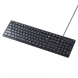 【ポイント20倍】サンワサプライ 静音キーボード SKB-SL37BK 6,720円