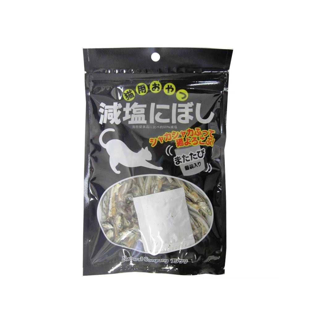 【マラソンでP最大49倍】フジサワ 猫用 またたび減塩にぼし 40g×10個