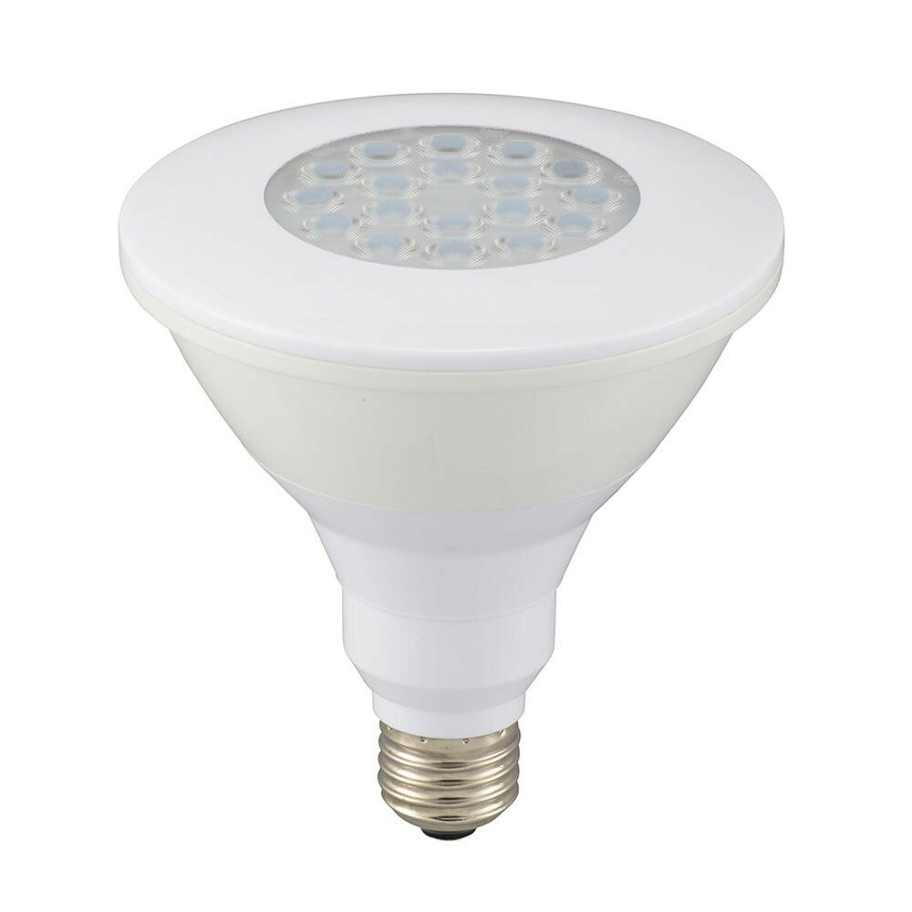 【マラソンでP最大49倍】OHM LED電球 ビームランプ形 E26 防雨タイプ 黄色 LDR13Y-W/D 11