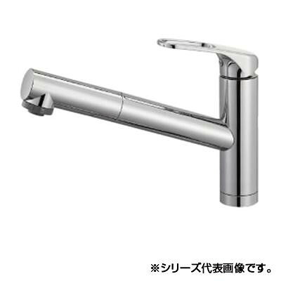 【ポイント20倍】三栄 SANEI シングルワンホールスプレー混合栓(省施工ナット付) 寒冷地用 K87501JK-U-13