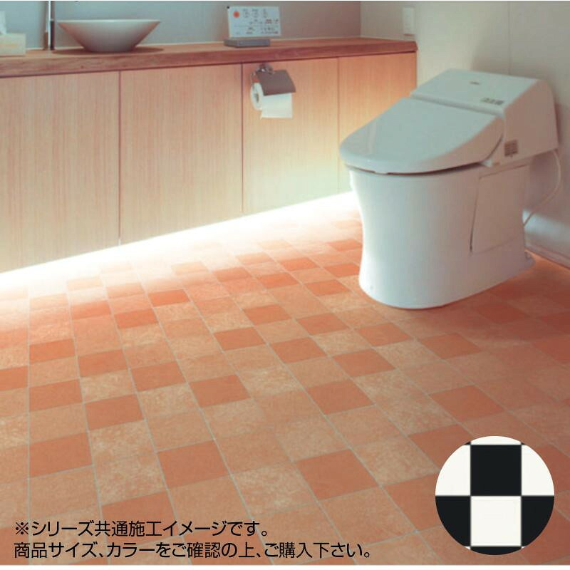 【クーポン配布中】富双合成 クッションフロア スタイルフロア 約182cm幅×20m巻き Y303-W