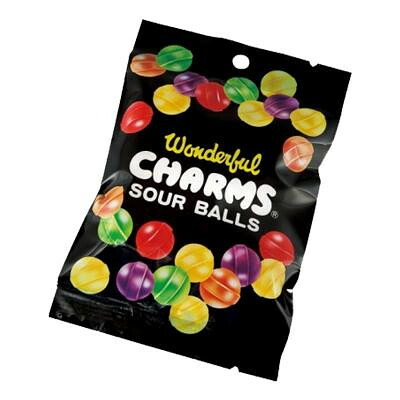【クーポン配布中＆マラソン対象】CHARMS(チャームス)　キャンディ　サワーボール　袋入　45g×40袋