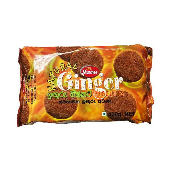 【マラソンでポイント最大47.5倍】ボーアンドボン マンチー ジンジャービスケット 400g×12個|インテリアの壱番館