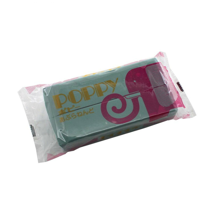 【マラソンでP最大49倍】ポピー油土(油ねんど)　青　1kg×10個