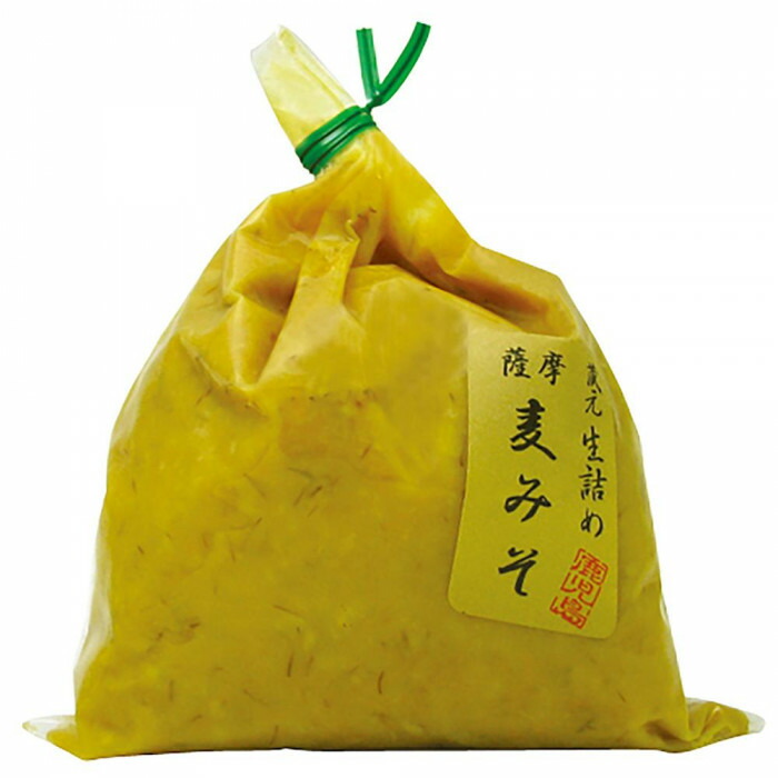 【ポイント20倍】薩摩　麦みそ　500g　6個セット