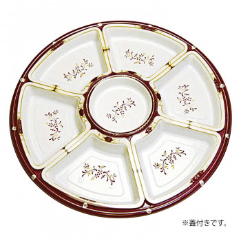 【尖んがり20倍】仕出し容れもの 丸型オードブル ロイヤル TOM-460 10仕かける キッチン用品・食器・調理器具-その他-調理器具・製菓器具
