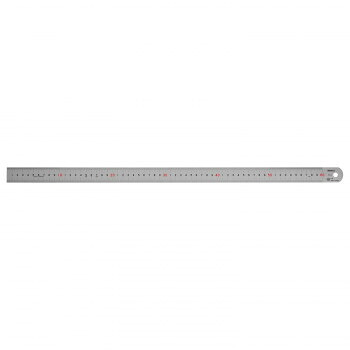 【ポイント20倍】ステンレス・アルミ定規　ヤマヨ　シルバー直尺　60cm　108-0004