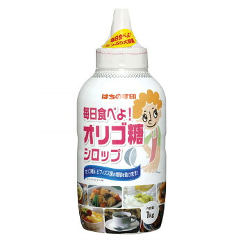 【マラソンでP最大49倍】加藤美蜂園本舗 はちのす印 毎日食べよ!オリゴ糖シロップ 1kg×6本セット