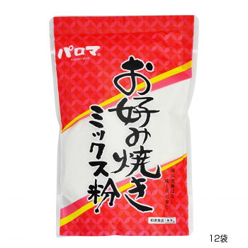 【マラソンでポイント最大47.5倍】和泉食品　パロマお好み焼きミックス粉(山芋入り)　500g(12袋)｜インテリアの壱番館