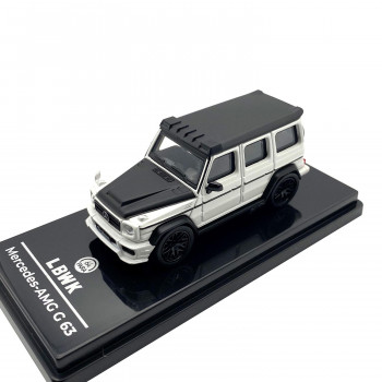 【ポイント20倍】JADI リバティウォーク AMG G63 ホワイト 1/64スケール PGPA55161
