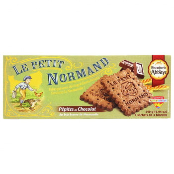 【クーポン配布中】アベイ　ノルマンディ　チョコチップクッキー　140g　12セット