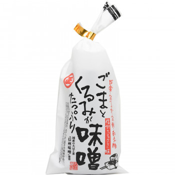 【ポイント20倍】丸正醸造 ごまとくるみがたっぷり味噌 180g×10チューブ