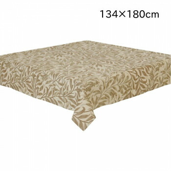 【マラソンでP最大49倍】川島織物セルコン Morris Design Studio ウィローボウ テーブルクロス 134×180cm HM1716 BE ベージュ