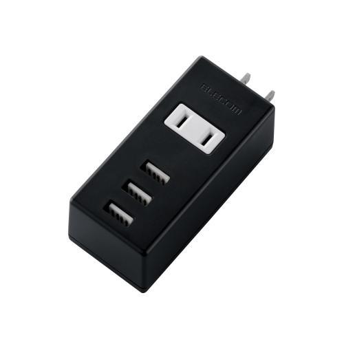 【百貨店SALEでP最大限度47倍】エレコム 可動性USB水道栓(縦方角) MOT-U05-2132BK