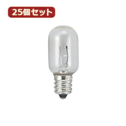 【ポイント20倍】YAZAWA 25個セット ナツメ球3Wクリア T201203CX25