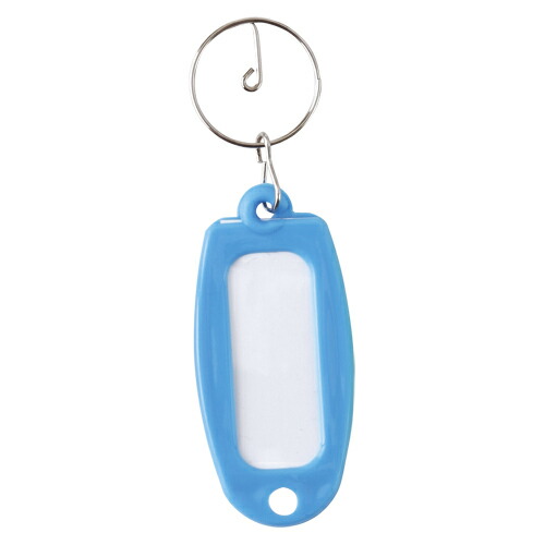 【クーポン券別れ別れ中＆百貨店SALE客体】（まとめ） キーホルダー付名札  キーホルダー付名札 可塑性物質製 空 ﾏｰｷｰﾀﾝｼｮｸｿﾗ 4953759000097  1個【×200書き割り】