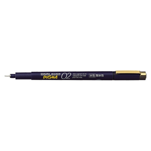 【尖んがり20倍】（まとめ） 水溶性サインペン 桜クレパス ピグマ 黒 ESDK02#49 4901881812750  1本【×80仕掛ける】