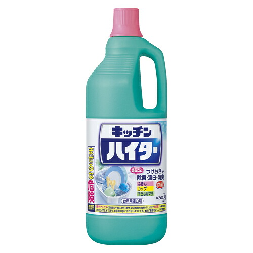 【クーポン券別れ別れ中＆百貨店SALE客体】（まとめ） 勝手もと用中性洗剤 名取り草 キッチンハイター  019370 4901301019370 ●静電容量：１５００竓 1本【×24仕掛ける】