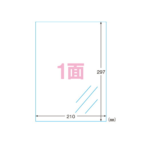 【クーポン配布中&マラソン対象】（まとめ） プリンタラベル（インクジェットプリンタ用） エーワン フィルムラベルシール　Ａ４判 28791 4906186287913 ●規格：Ａ４判１面 1個【&times;5セット】｜インテリアの壱番館