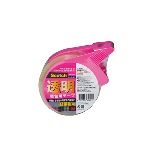 【クーポン配布中&マラソン対象】（まとめ） 梱包テープ スリーエム スコッチ［Ｒ］　透明梱包用テープ 309SN 4548623628127 1個【&times;50セット】｜インテリアの壱番館