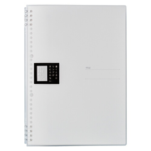 【ポイント20倍】（まとめ） ノート キングジム リングノート テフレーヌ 透明 9856TTEﾄｳ 4971660043231  1冊【×20セット】