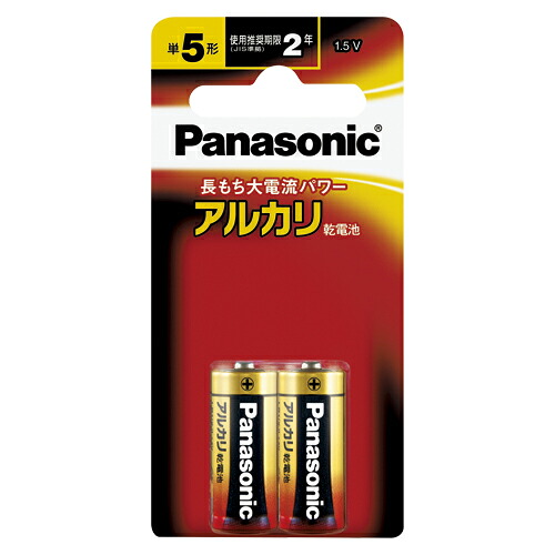 【マラソンでポイント最大47.5倍】（まとめ） アルカリ乾電池 パナソニック アルカリ乾電池 LR1XJ/2B 4984824720022 ●形式：単５形（１．５Ｖ） 1個【&times;40セット】｜インテリアの壱番館