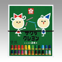 【マラソンでポイント最大47.5倍】(まとめ) クレヨン サクラクレパス クレヨン LY24R 4901881152375 ●仕様:24色 1個【×10セット】|インテリアの壱番館