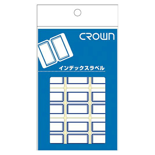 【百貨店SALEでP最大限度47倍】（まとめ） 総目録付け紙 ジャケット冠 クラウンアドインデックス 青 CR-ID1-BL 4953349001831 ●１Ｐ入数（片）：１０腰掛け（９０片）●付け紙大きさ：縦２７×横３４粍 1冊【×100書き割り】