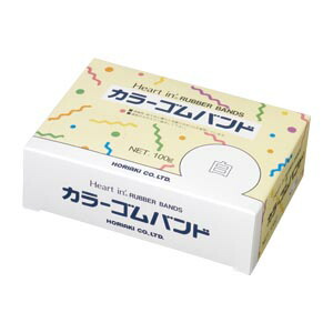 【クーポン券別れ別れ中】（まとめ） 嫋か ホリアキ ハートインゴムバンド  #16 100G ｼﾛ 4960590112902 ●口径：３８粍 1個【×20仕掛ける】
