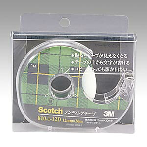 【引き換え証散り散り中＆百貨店SALE客体】（まとめ） メンディングテープ スリーエム スコッチウイスキー［Ｒ］ メンディングテープ  810-1-12D 4901690009099 ●大きさ：幅１２粍×長３０ｍ 1個【×20書き割り】