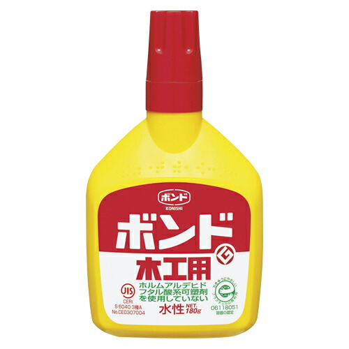 【クーポン券別れ別れ中】（まとめ） 大工仕事用貼りつける剤 コニシ 大工仕事用貼りつける剤  #10132 4901490101320 ●電気容量：１８０ｇ●品名：大 1本【×40書き割り】