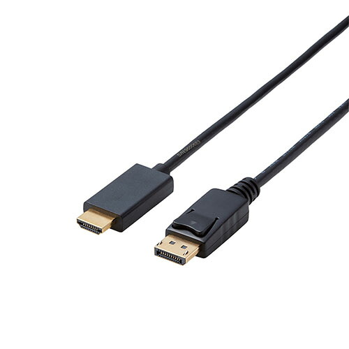 【ポイント20倍】エレコム 変換ケーブル DisplayPort-HDMI 1.0m ブラック CAC-DPHDMI10BK