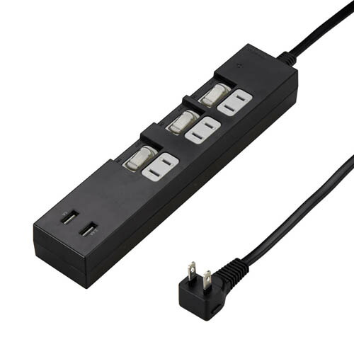 【クーポン券別れ別れ中】5個仕掛ける YAZAWA 個別取り替えっこ付3AC2USB3.4A2m黒いこと Y02KS532BK2UX5