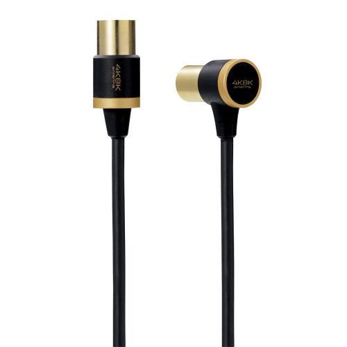 【マラソンでP最大49倍】5個セット エレコム TV接続用アンテナケーブル DH-ATLS48K50BKX5