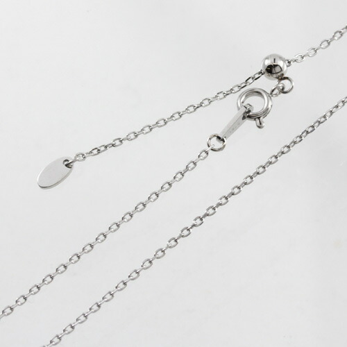 【マラソンでポイント最大47.5倍】Pure ステンレス カットアズキ チェーン ネックレス ペンダント 60cm PNC-213｜インテリアの壱番館