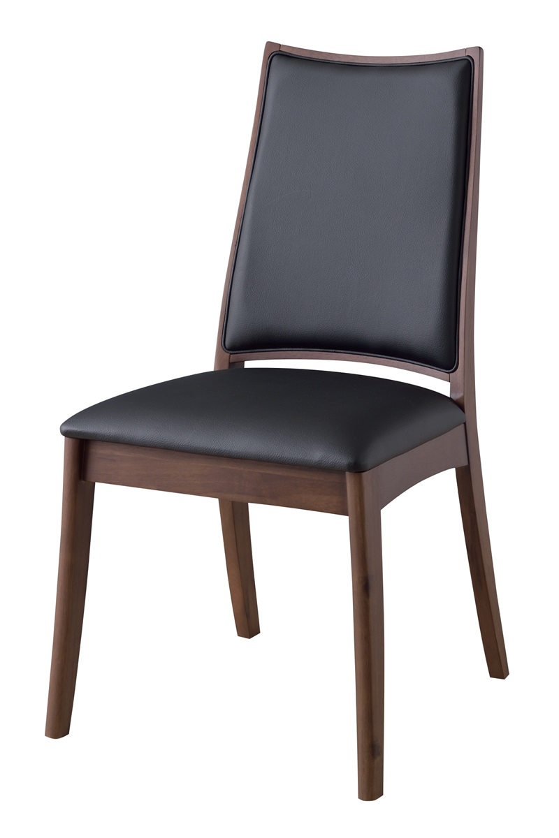 【クーポン配布中＆マラソン対象】ルーシー ダイニングチェア W47.5×D55.5×H92×SH45 ブラック
