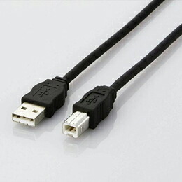 【ポイント20倍】エレコム エコUSBケーブル(A-B・3m) USB2-ECO30